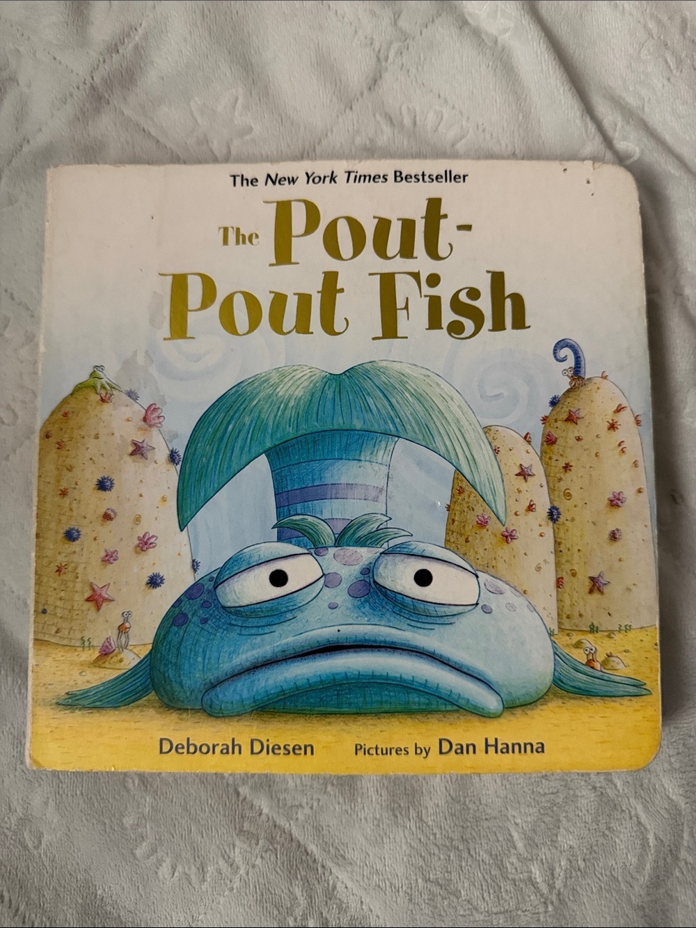 The Pout-Pout Fish Board Book - Blue